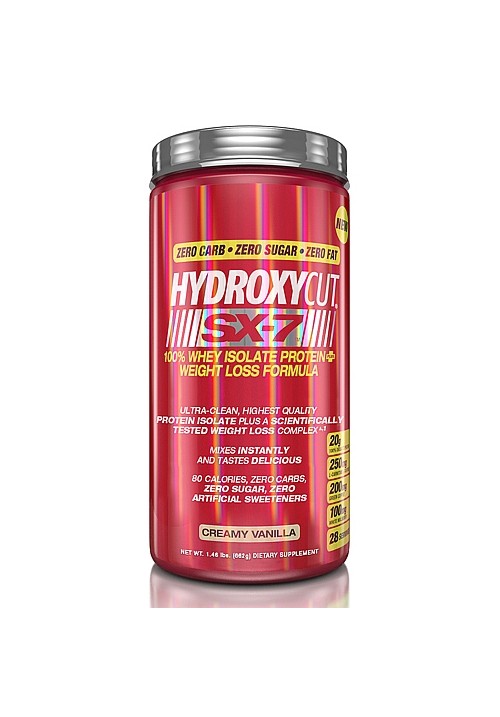 Muscletech Hydroxycut SX-7 100% ISO Protein Plus  662g (1,46 lbs)